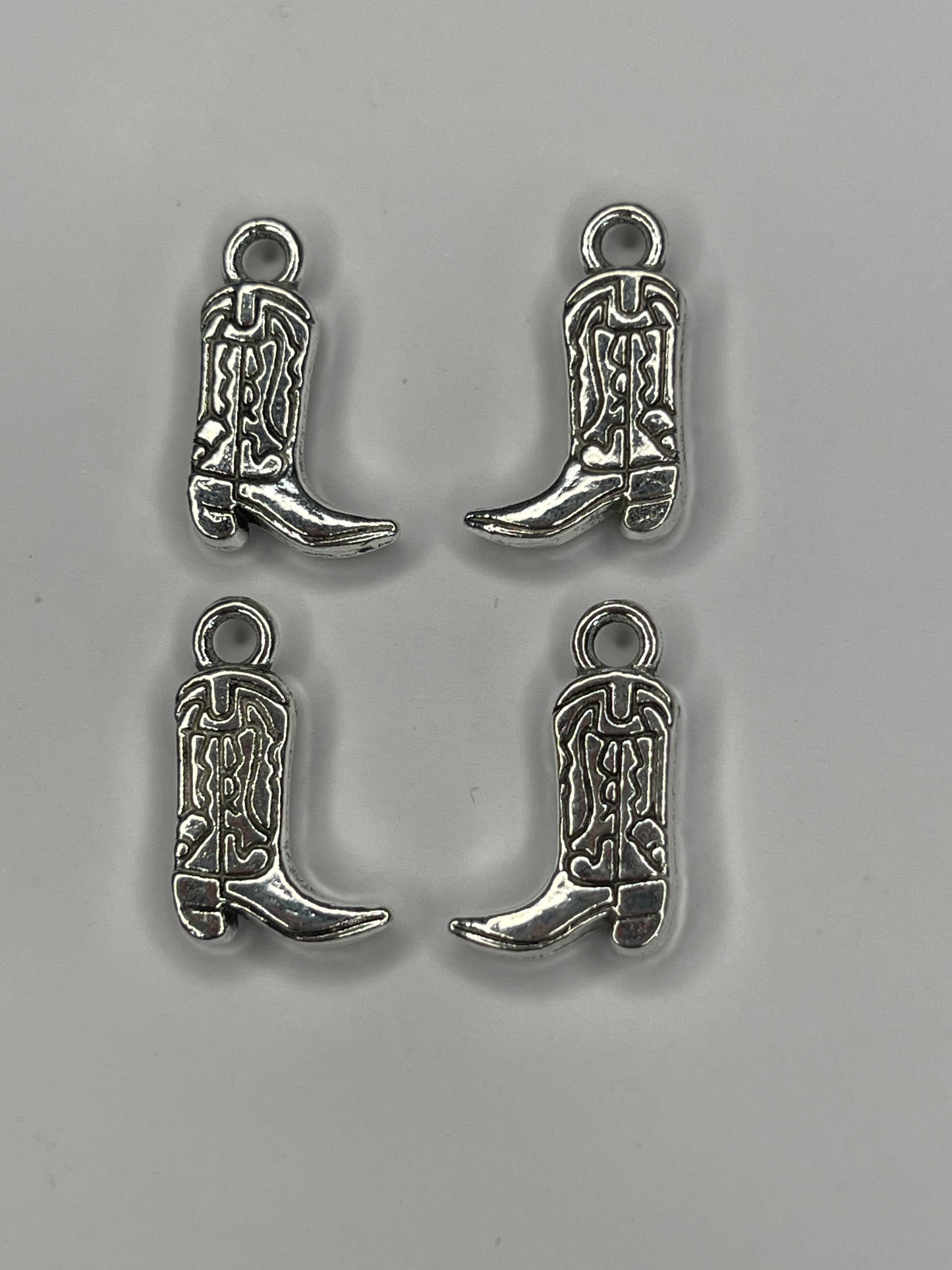 Cow boy boots charm