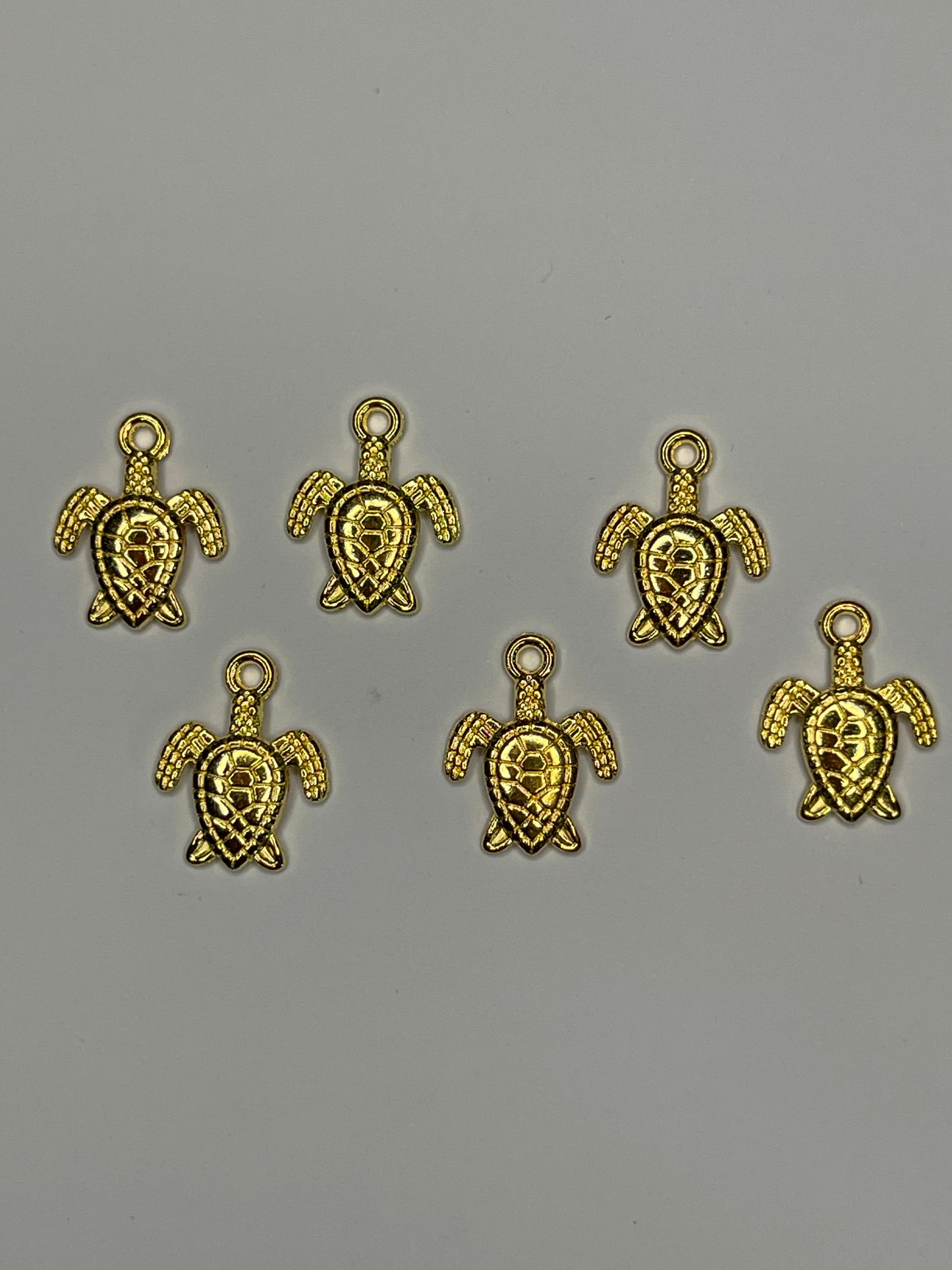 Turtle charm (gold/silver)