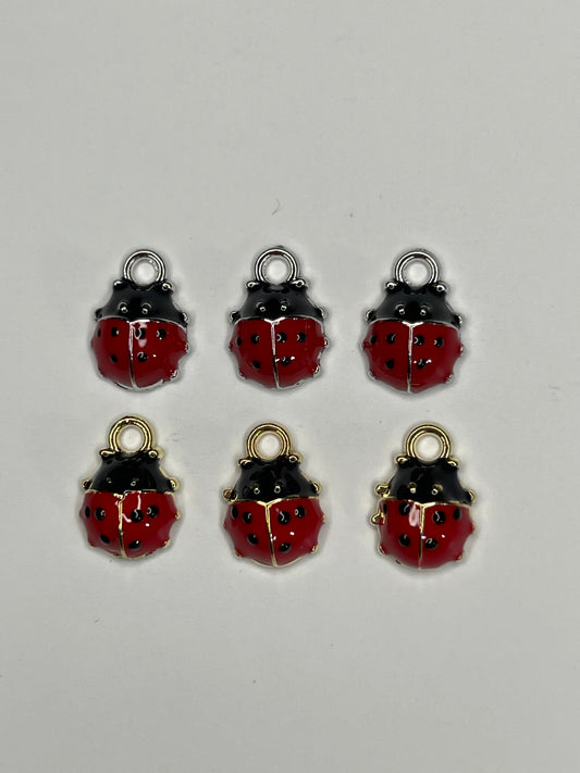 Lady bug charm