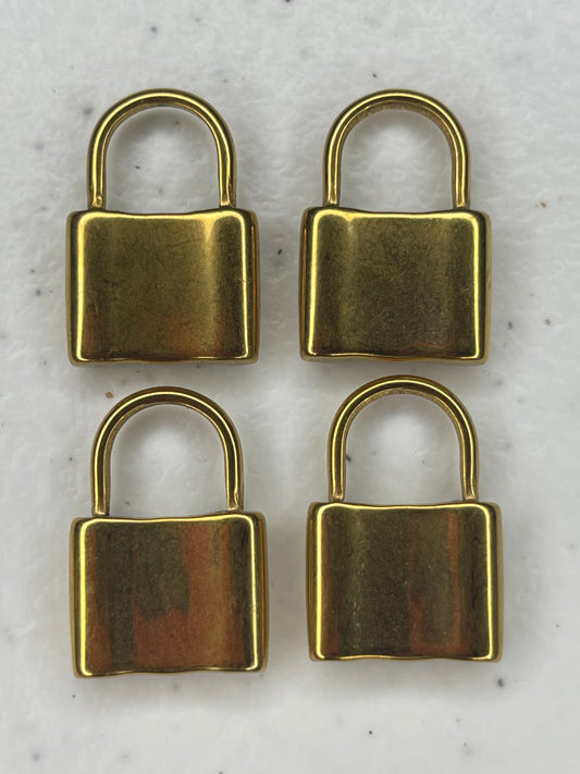 Lock charm (Gold)