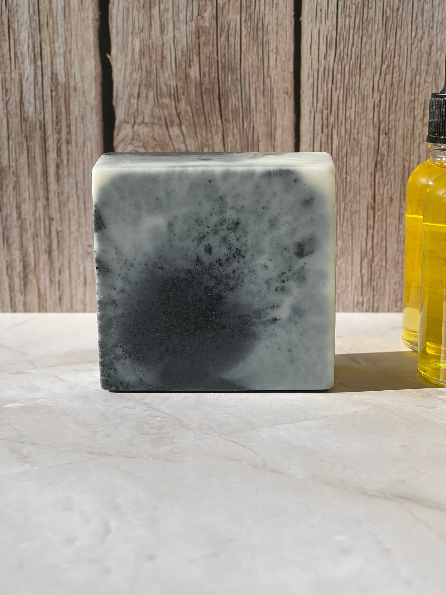 Charcoal shea butter bar